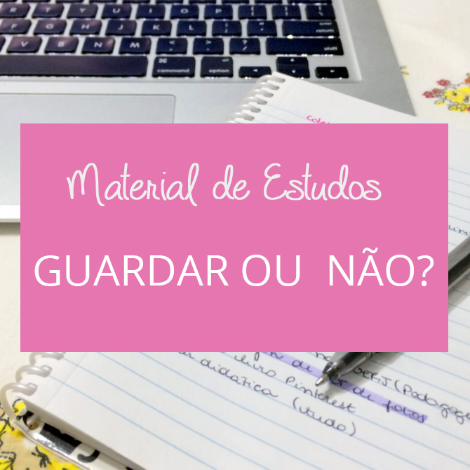 material de estudos: guardar ou não? | Vida Minimalista | #camilando